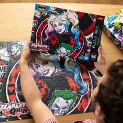 Puzzle Puzzle Premium Plus Momentos Icônicos Batman: Harley Quinn