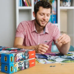 Puzzle Puzzle Premium Plus Momentos Icônicos Batman: Harley Quinn