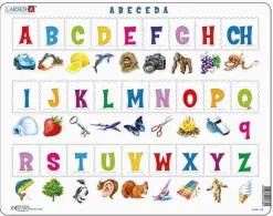 Puzzle Puzzle Vzdelávacie: Abeceda