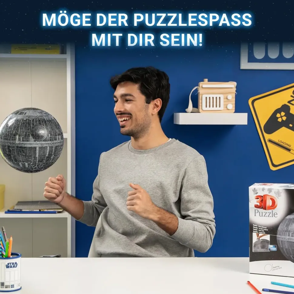 Puzzle Puzzleball Star Wars: Estrela da Morte