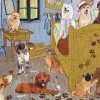 Puzzle Quarto do Vincent - Revolução dos cachorros