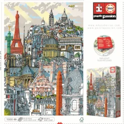 Puzzle Quebra-cabeça da cidade: Paris