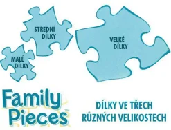 Puzzle Quebra-cabeça de família: Barnyard Babies 350 peças