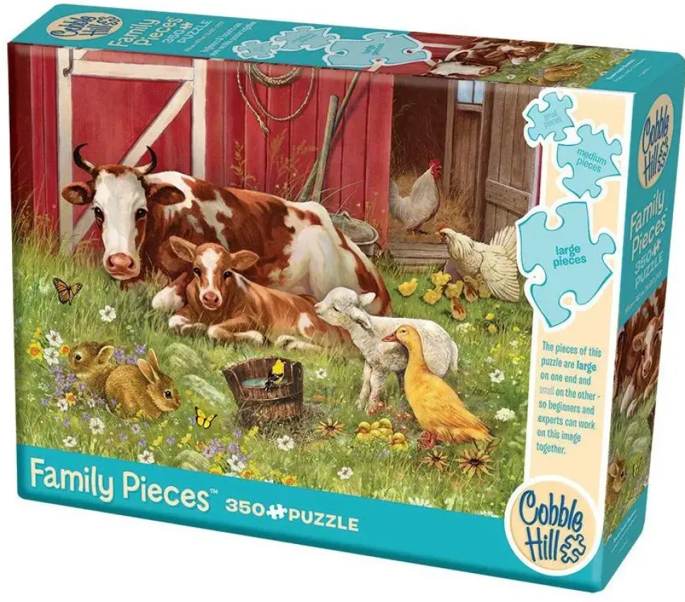Puzzle Quebra-cabeça de família: Barnyard Babies 350 peças