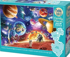 Puzzle Quebra-cabeça em família: viagens espaciais