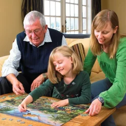 Puzzle Quebra-cabeça em família: festa pré-histórica