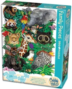 Puzzle Quebra-cabeça familiar: Safari Babies