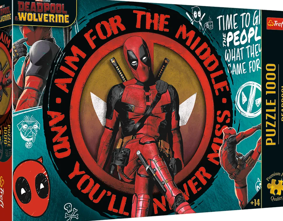 Puzzle Quebra-cabeça Premium Plus: Deadpool