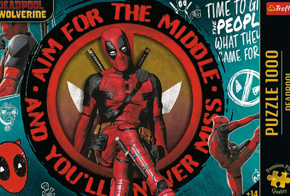 Puzzle Quebra-cabeça Premium Plus: Deadpool