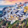 Puzzle Quebra-cabeça 2v1 Santorini Grécko + lepidlo