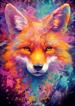 Puzzle Raposa ardente