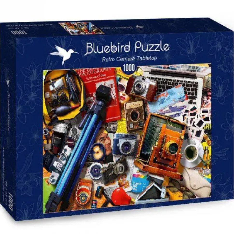 Puzzle Retro Camera Tabletop