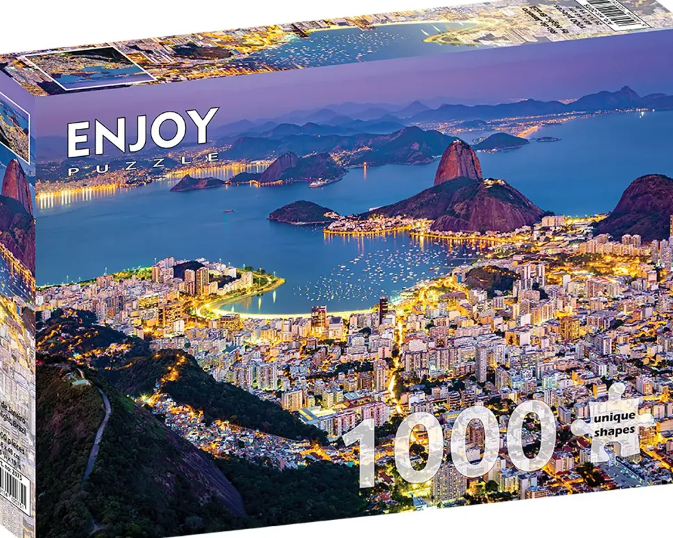 Puzzle Rio de Janeiro à noite, Brasil
