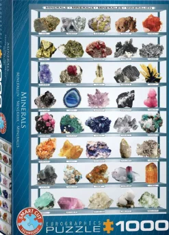 Puzzle Rochas e minerais