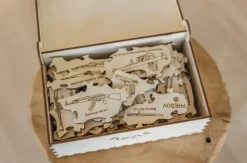 Puzzle Ru膷né zbrane drevené quebra-cabeça em krabi膷ke