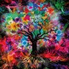 Puzzle Árvore Colorida