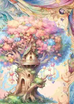 Puzzle Árvore de fadas