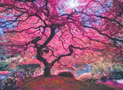 Puzzle Árvore rosa