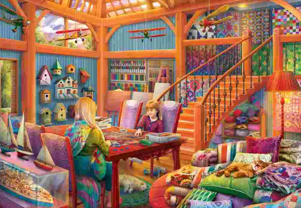 Puzzle Sala de passatempos