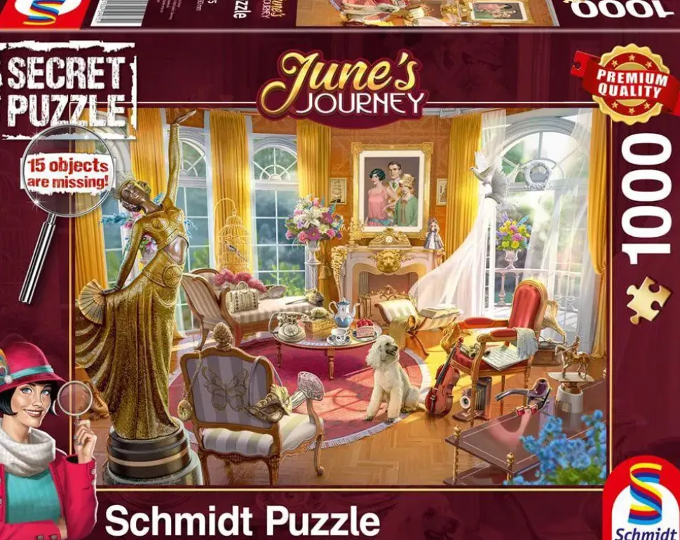 Puzzle Sala de quebra-cabeças secreta da propriedade das orquídeas