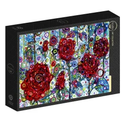 Puzzle Sally Rich: Rosas 500 peças