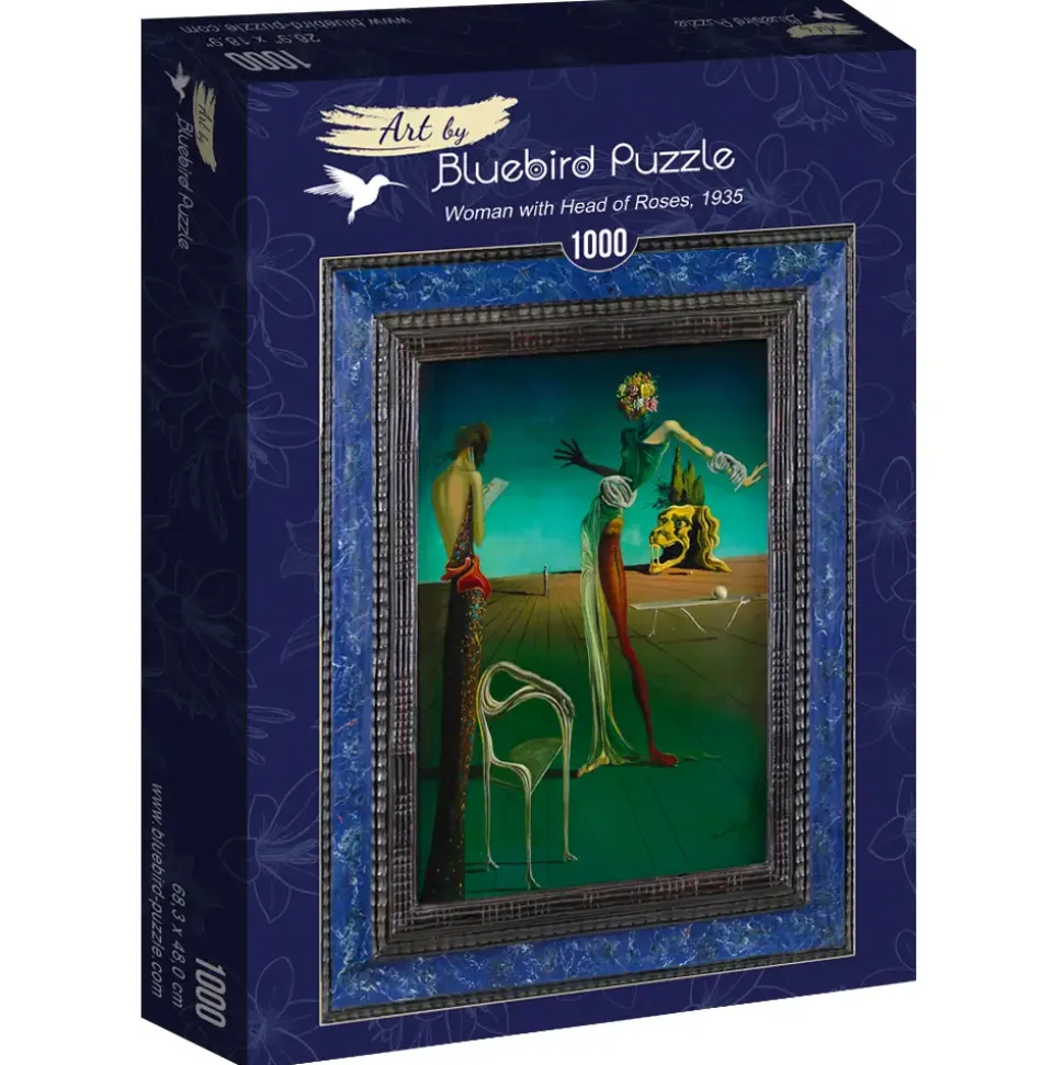 Puzzle Salvador Dalí: Mulher com Cabeça de Rosas, 1935