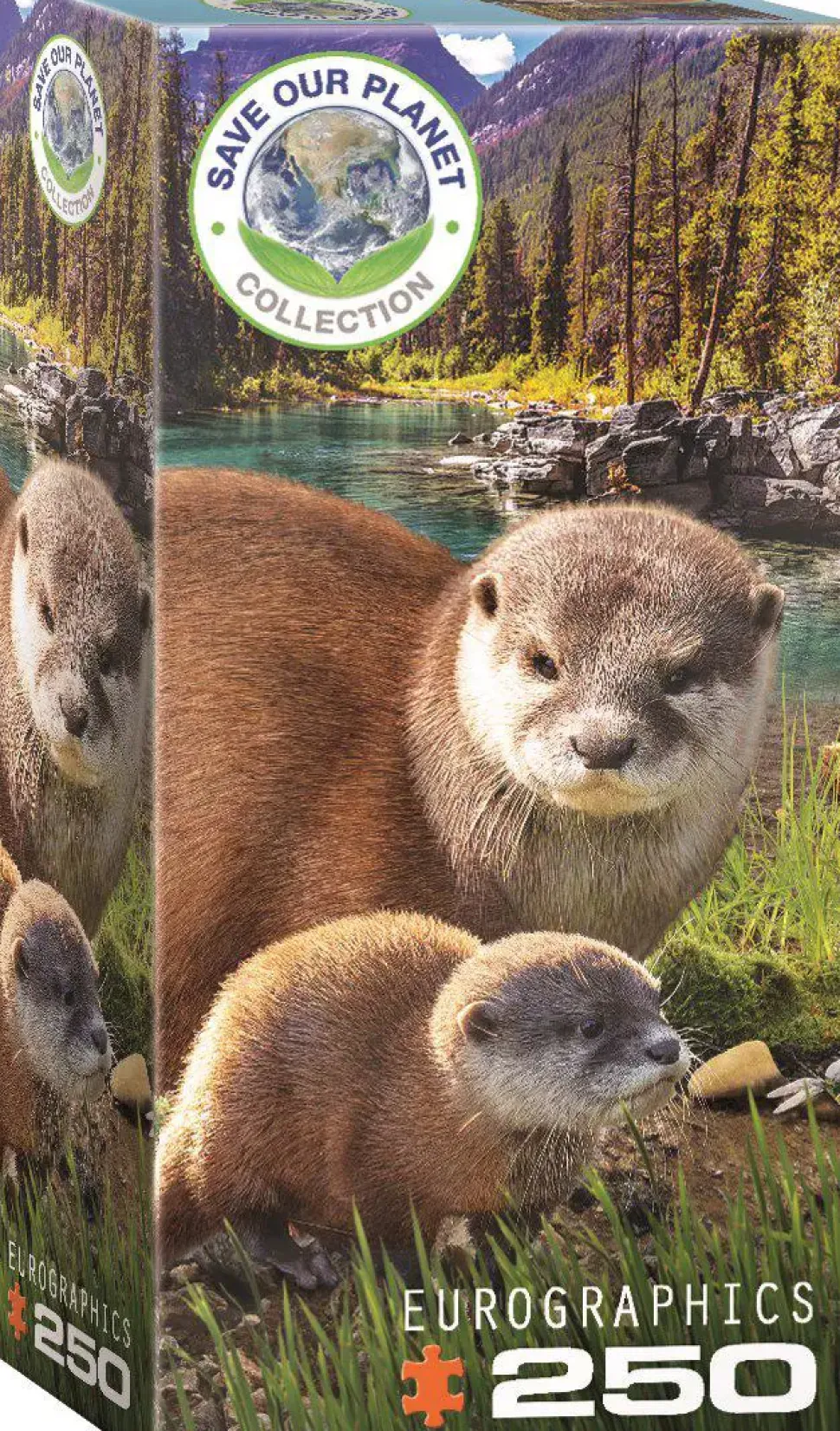 Puzzle Salve o Planeta - Lontras