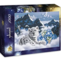 Puzzle Schim Schimmel: Cama de Nuvens