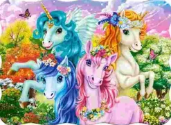 Puzzle Selfie de unicórnios fofos