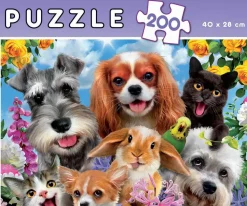 Puzzle Selfie Pet Parade 200 dias