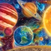 Puzzle Sistema solar deslumbrante