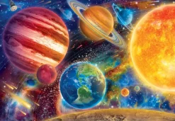 Puzzle Sistema solar deslumbrante