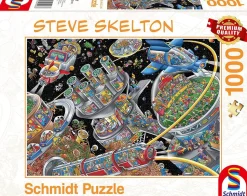 Puzzle Skelton Steve: Colônia Espacial
