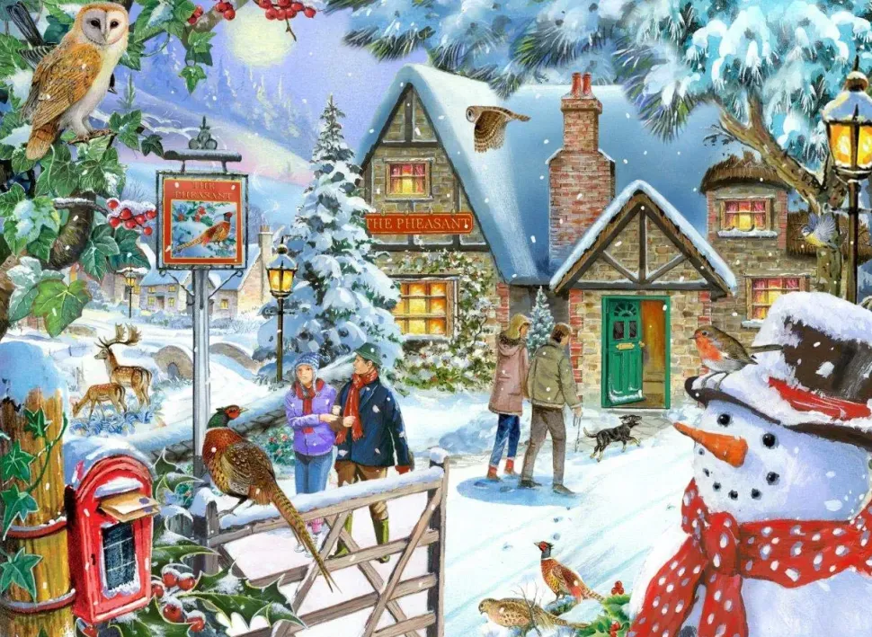 Puzzle Snowmans View