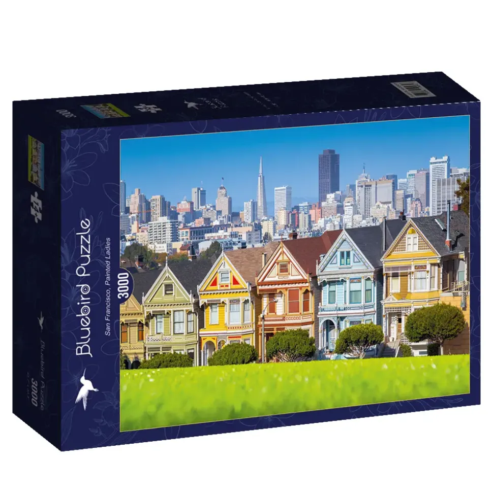 Puzzle São Francisco, Painted Ladies