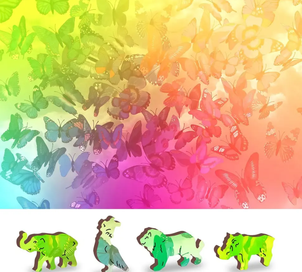 Puzzle Sonhos de Borboleta