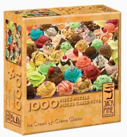 Puzzle Sorvete, caixinha pequena