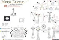 Puzzle Space Needle em Seattle 3D