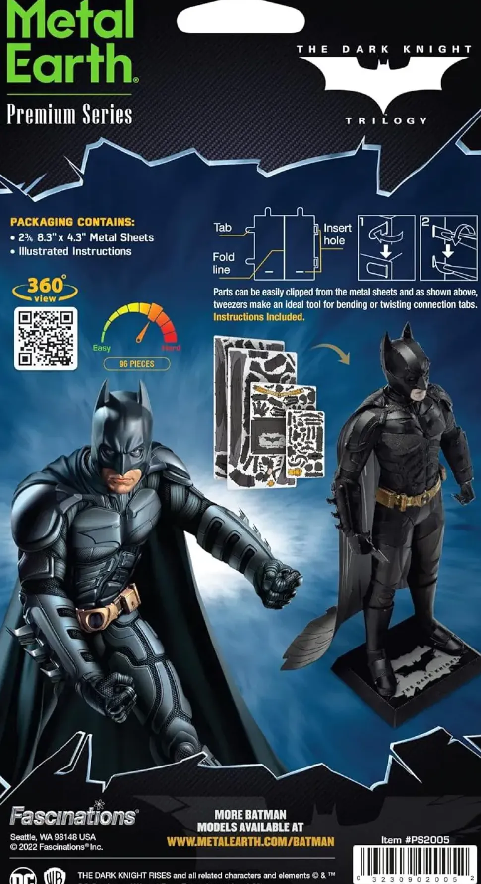 Puzzle Série Premium: Batman, O Cavaleiro das Trevas