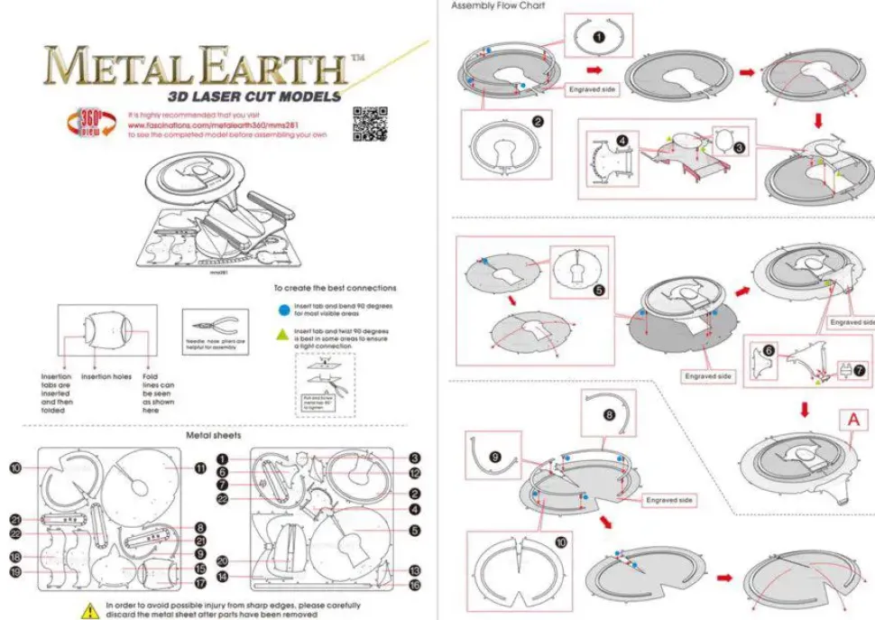 Puzzle Star Trek: EUA Enterprise NCC-1701 3D