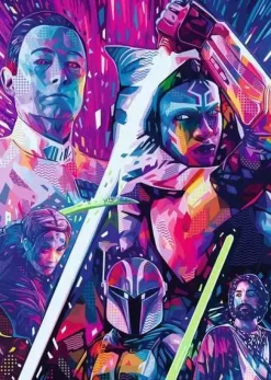 Puzzle Star Wars: A Coleção Hiperespaço: Ahsoka