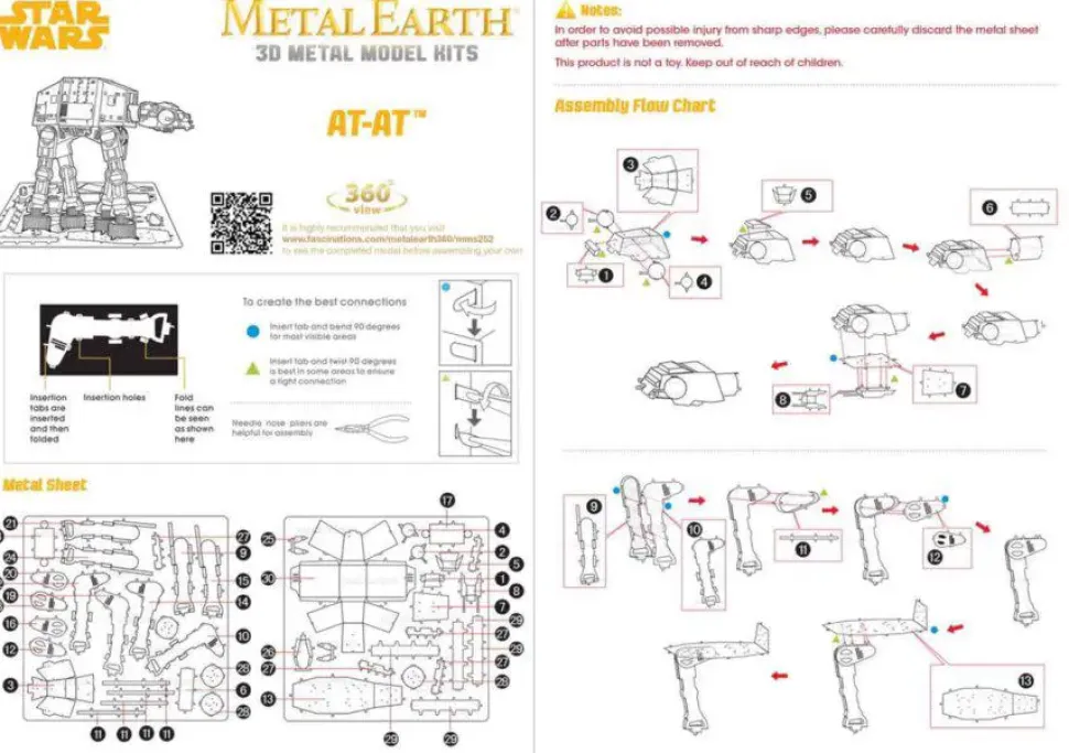 Puzzle Star Wars: AT-AT 3D