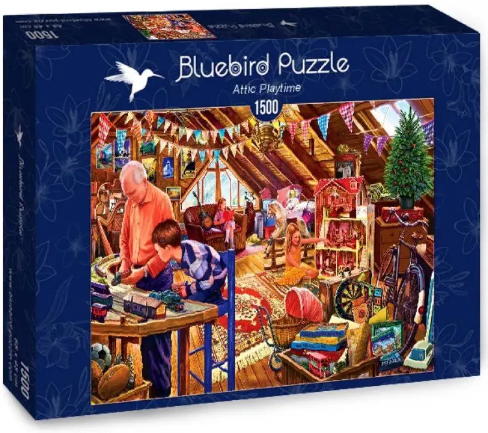 Puzzle Steve Crisp: hora de brincar no sótão