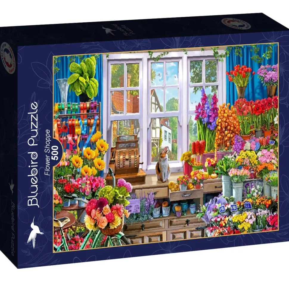 Puzzle Steve Crisp: loja de flores