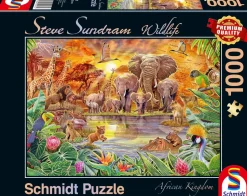 Puzzle Steve Sundram: os animais da África