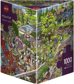 Puzzle Tanck: gato festeiro