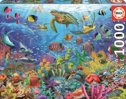 Puzzle Tartarugas Fantasia Tropical