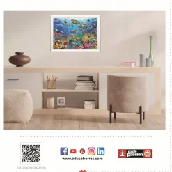 Puzzle Tartarugas Fantasia Tropical