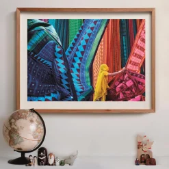 Puzzle Tecidos Flutuantes II