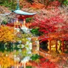 Puzzle Templo Daigo-ji em Automne, Quioto